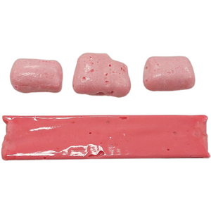 Freeze Dried Zombie Chews Sour Pink Strawberry Lollies