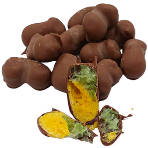 Frochies Pineapple chocolate coated freeze dried candy lollies