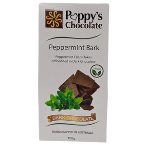 Peppermint Crisp and Dark Chocolate Bark 100g