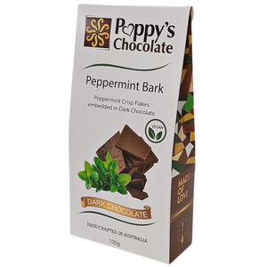Peppermint Crisp and Dark Chocolate Bark 100g