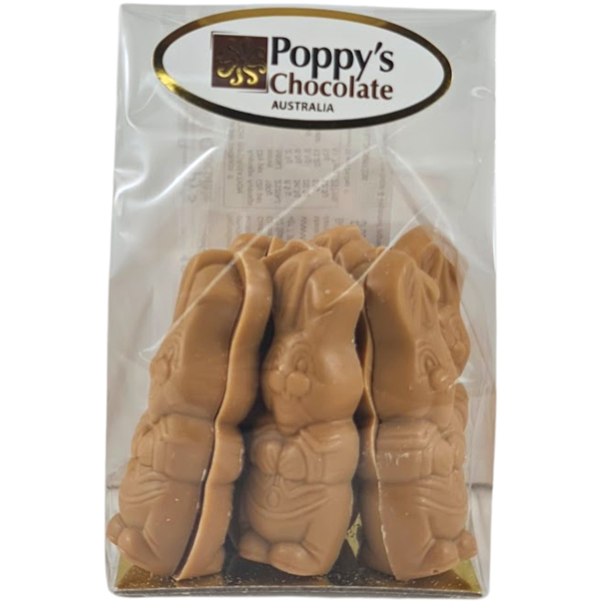 Caramel Chocolate Easter Bunnies 12 Pack