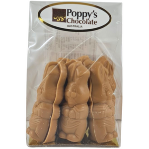 Caramel Chocolate Easter Bunnies 12 Pack
