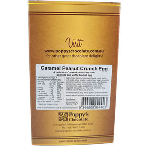 Deluxe Caramel Peanut Crunch Easter Egg