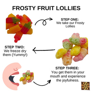 Freeze Dried Frosty Fruit Lollies