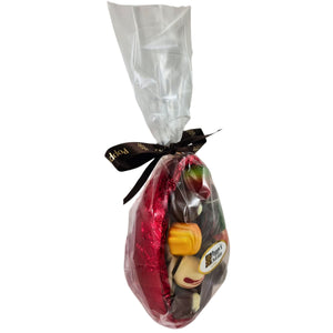 Milk Chocolate Easter Egg Half with 12 Gourmet Chocolates