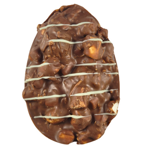 Milk Chocolate Macadamia Rocky Road Easter Egg