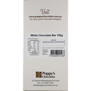 White Chocolate Block 100g